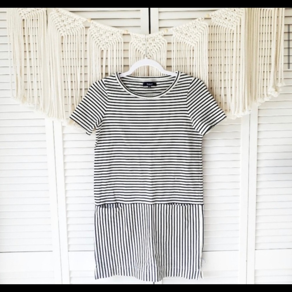 Madewell striped dress